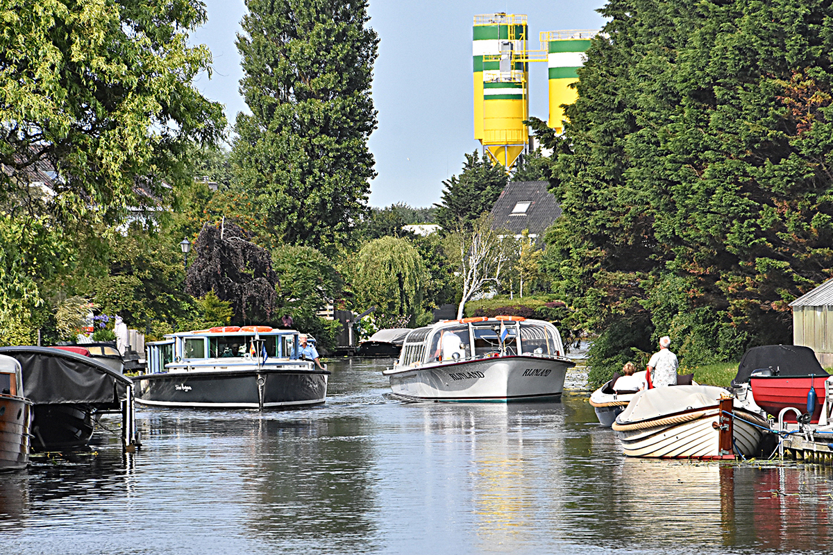 Geniet van een leuke rondvaart rondom Leiden 