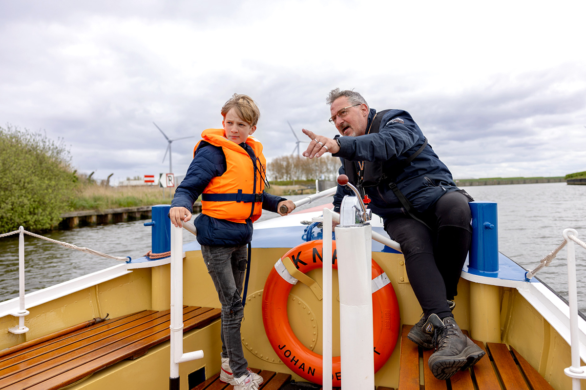 Historische havenrondvaart in Den Helder (30 min)
