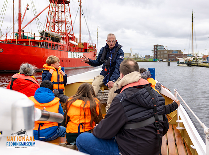 Historische havenrondvaart in Den Helder (30 min)
