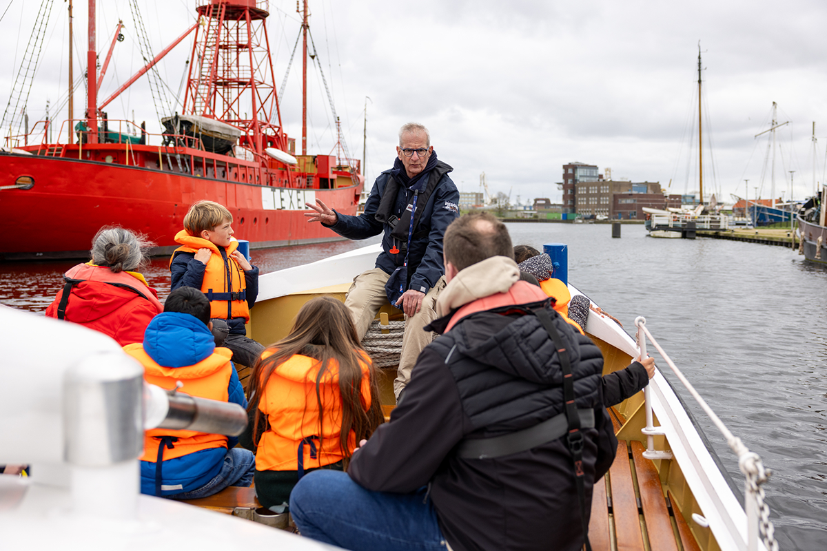 Historische havenrondvaart in Den Helder (30 min)