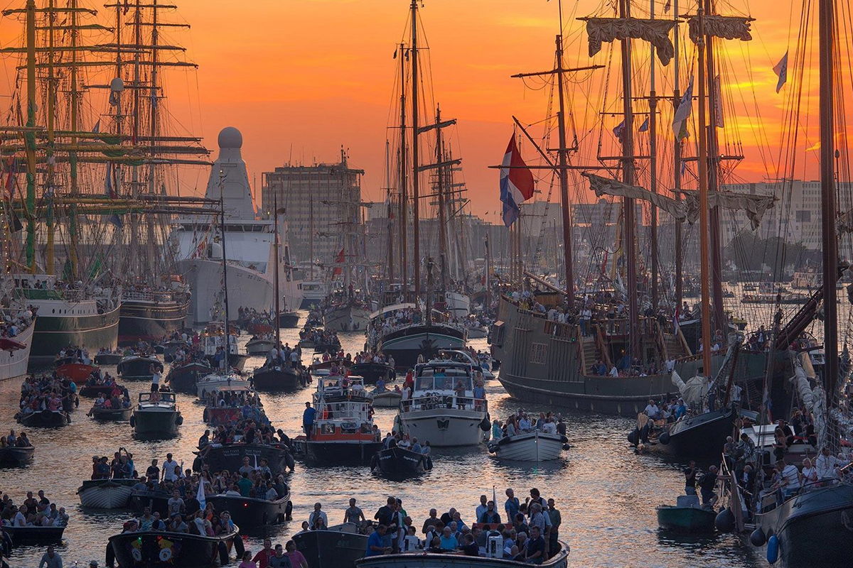 Exclusieve rondvaart 20 augustus 2025 - SAIL Amsterdam (75 min)
