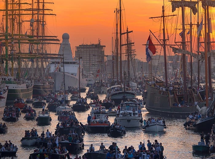 Exclusieve rondvaart 20 augustus 2025 SAIL Amsterdam (75 min)