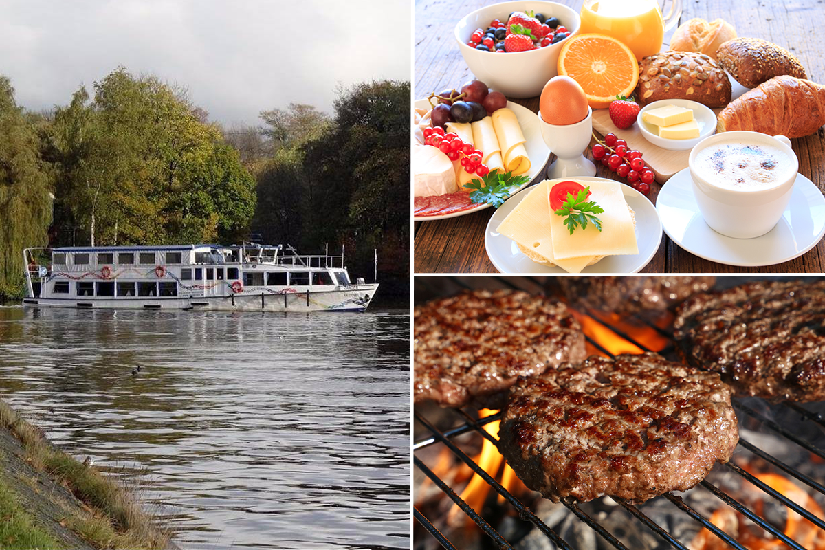 Rondvaart op het Zander Passagiersschip, inclusief zondagsbrunch of bbq  