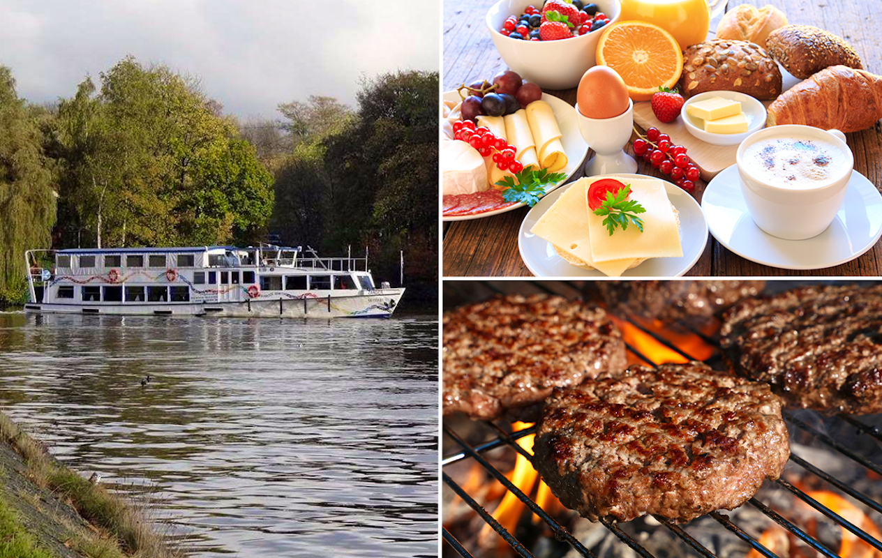 Rondvaart op het Zander Passagiersschip, inclusief zondagsbrunch of bbq