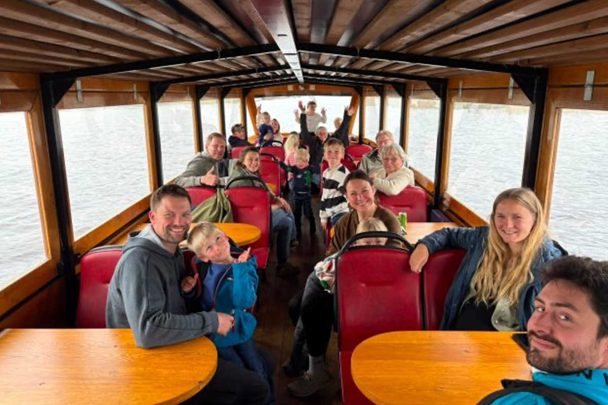 Rondvaart op het Zuidlaardermeer met Varen met Geluk (2 uur)