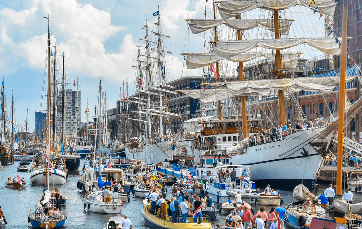 Exclusieve rondvaart 20 augustus 2025 - SAIL Amsterdam (75 min)