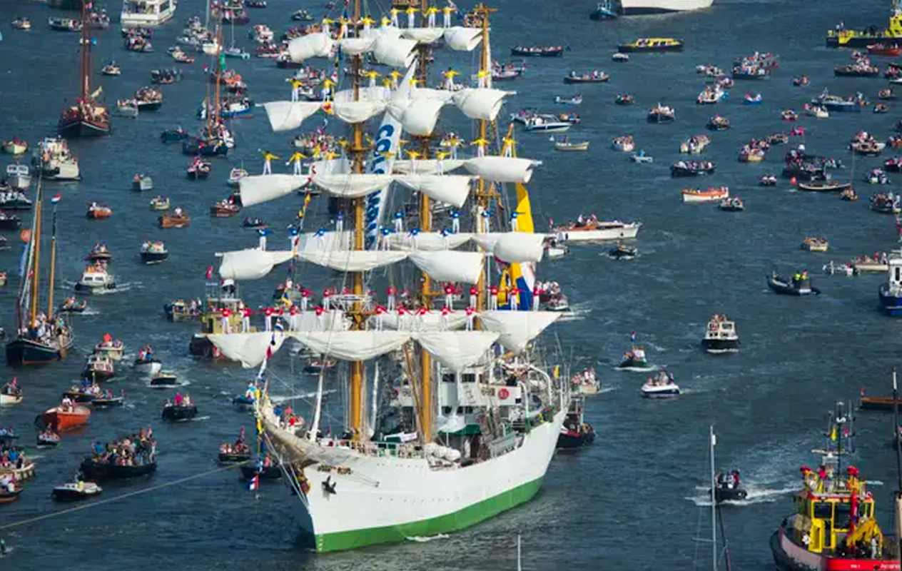 Exclusieve rondvaart 20 augustus 2025 - SAIL Amsterdam (75 min)