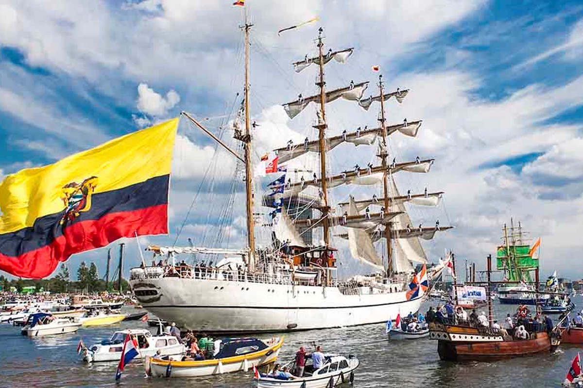 SAIL Amsterdam 2025 rondvaart incl. kaasplank + drankje (2 uur)