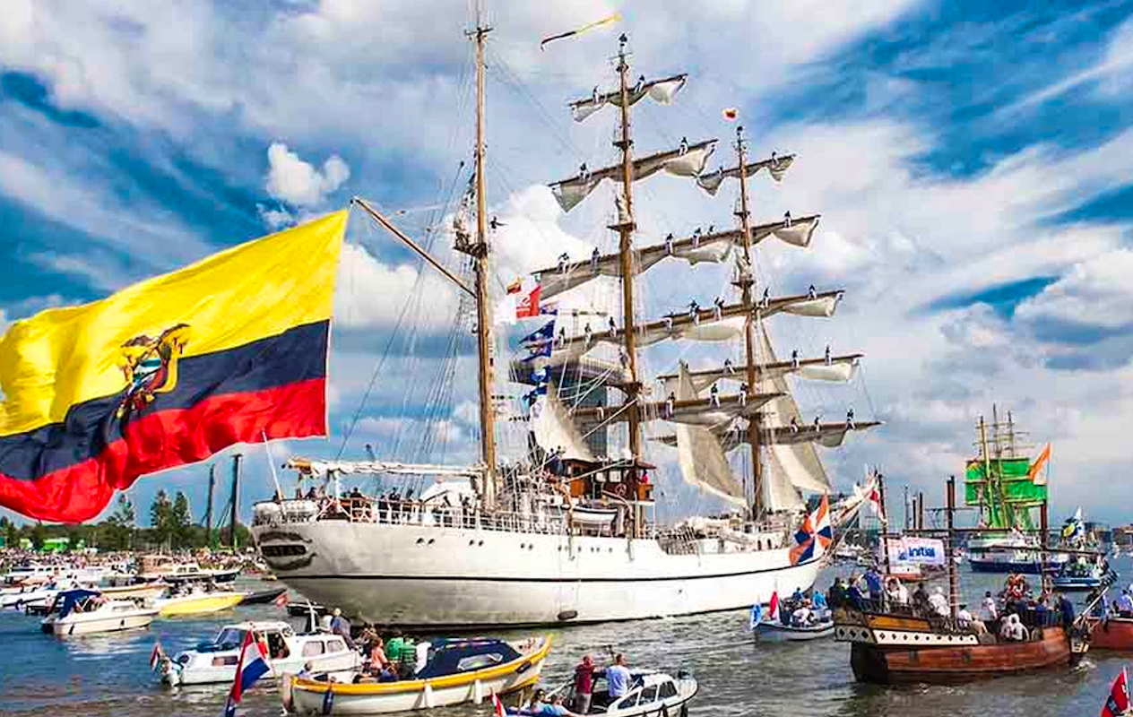 Exclusieve rondvaart 20 augustus 2025 - SAIL Amsterdam (75 min)