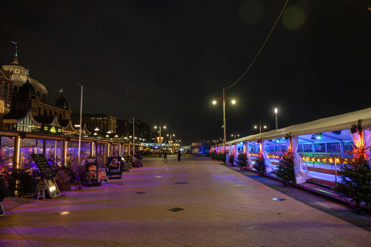 Schaatsen + warme chocomelk bij Cool Event Scheveningen