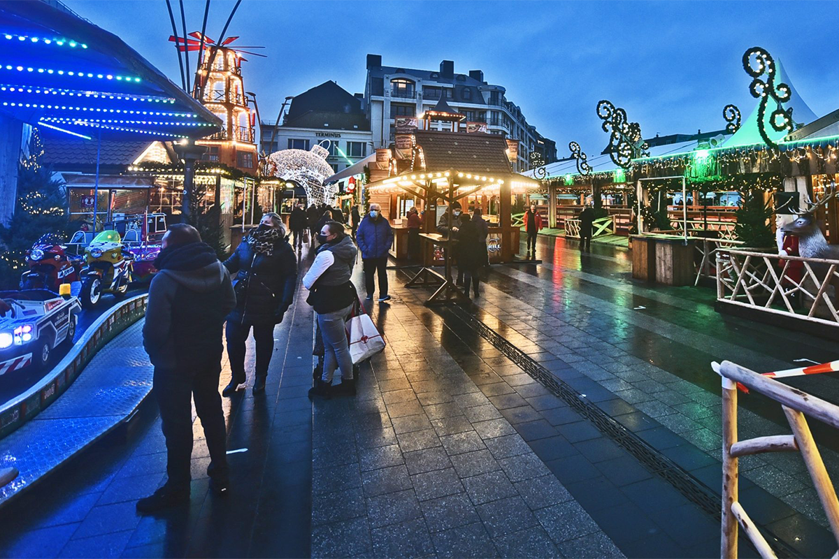 Schaatsen + 2 drankjes bij Winterpret Blankenberge