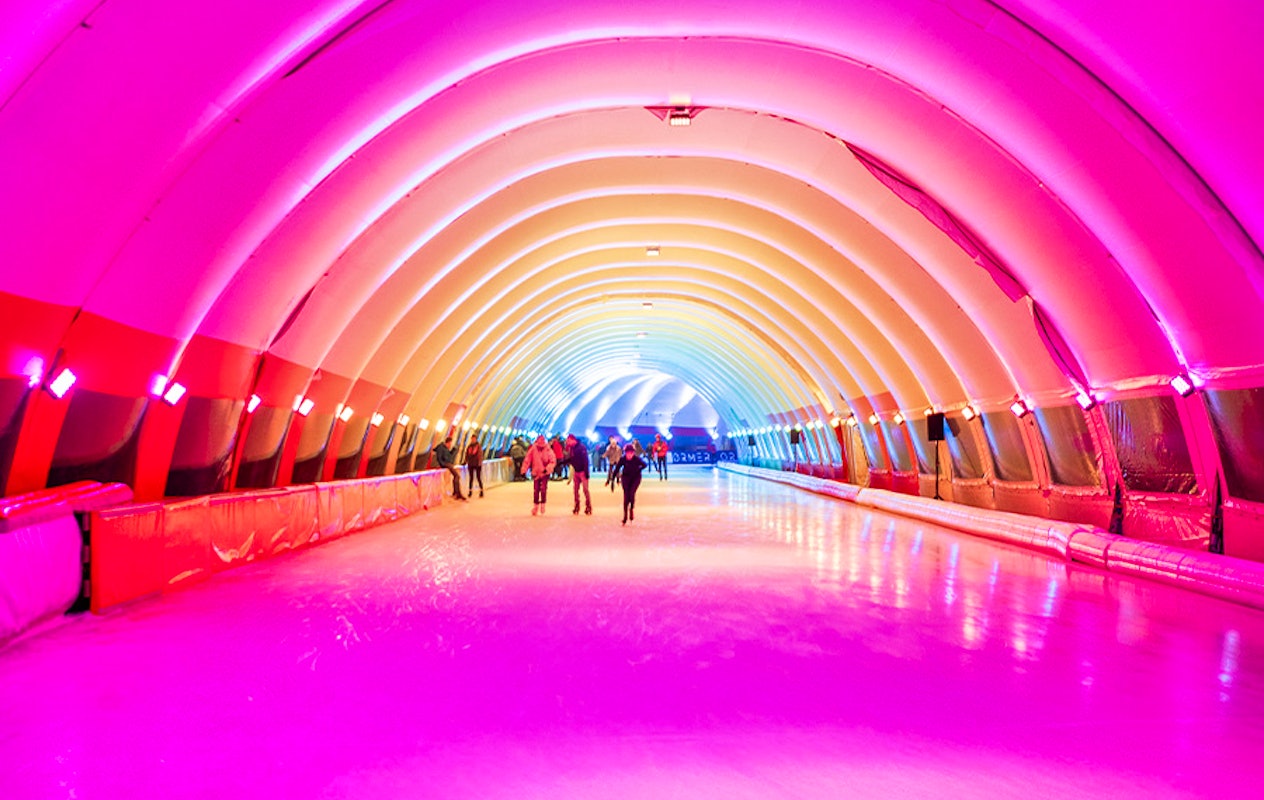 Schaatsen op Schaatsbaan Rotterdam