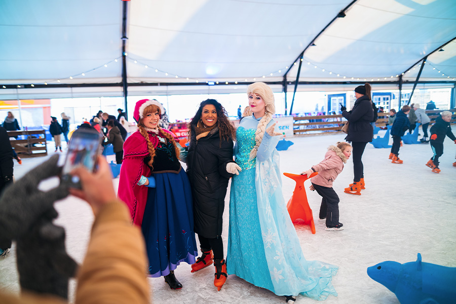Schaatsen op Schaatsbaan Rotterdam