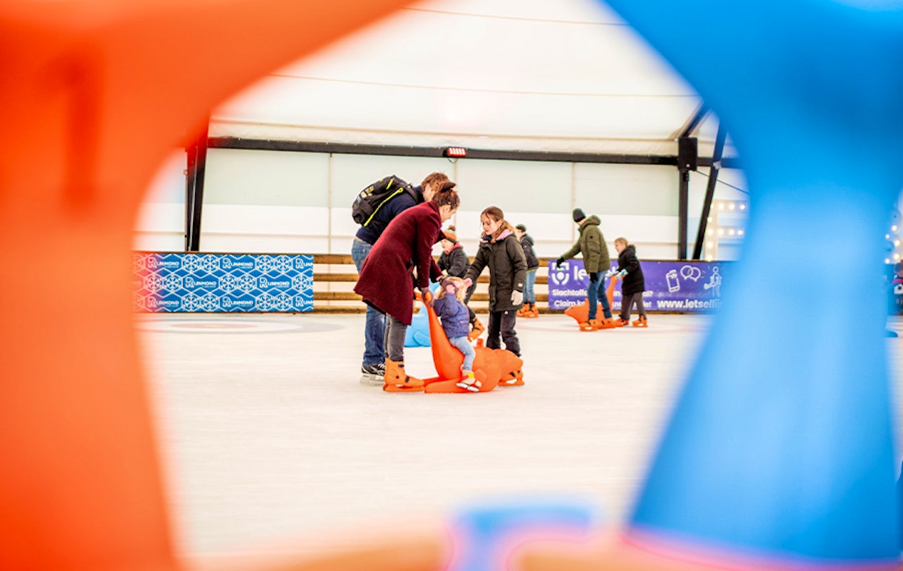 Schaatsen op Schaatsbaan Rotterdam