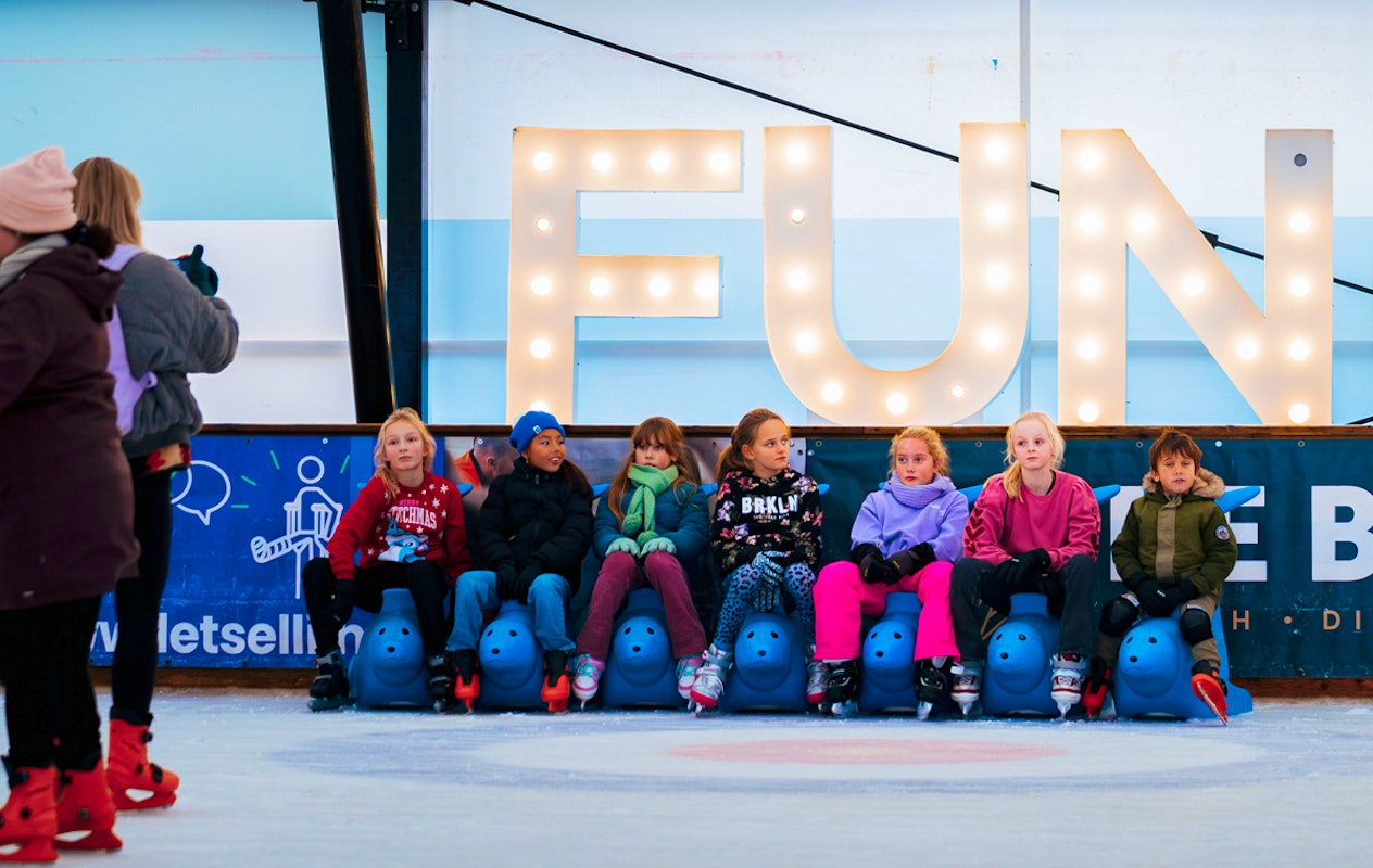 Schaatsen op Schaatsbaan Rotterdam