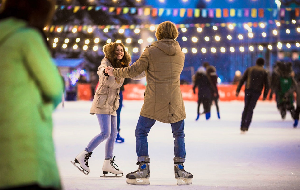 Schaatsen + schaatshuur + consumptie bij Weerter Winterparadijs