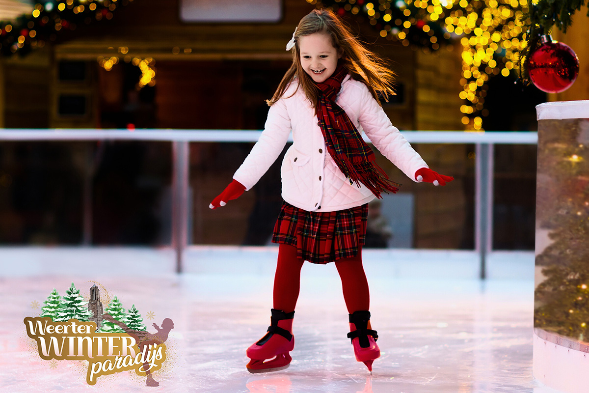 Schaatsen + schaatshuur + consumptie bij Weerter Winterparadijs