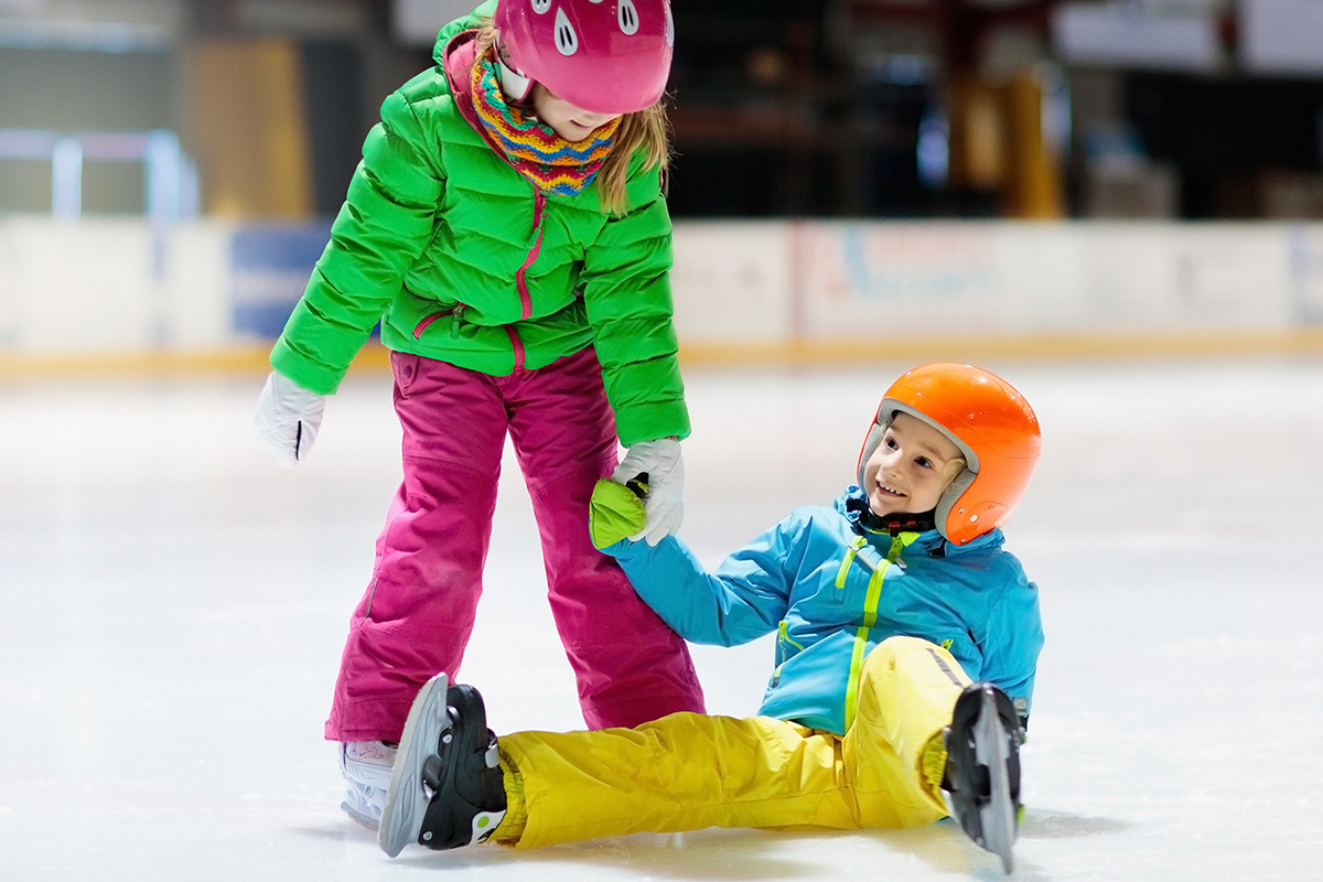 Schaatsen incl. schaatshuur bij Winterfeest op het Marktplein