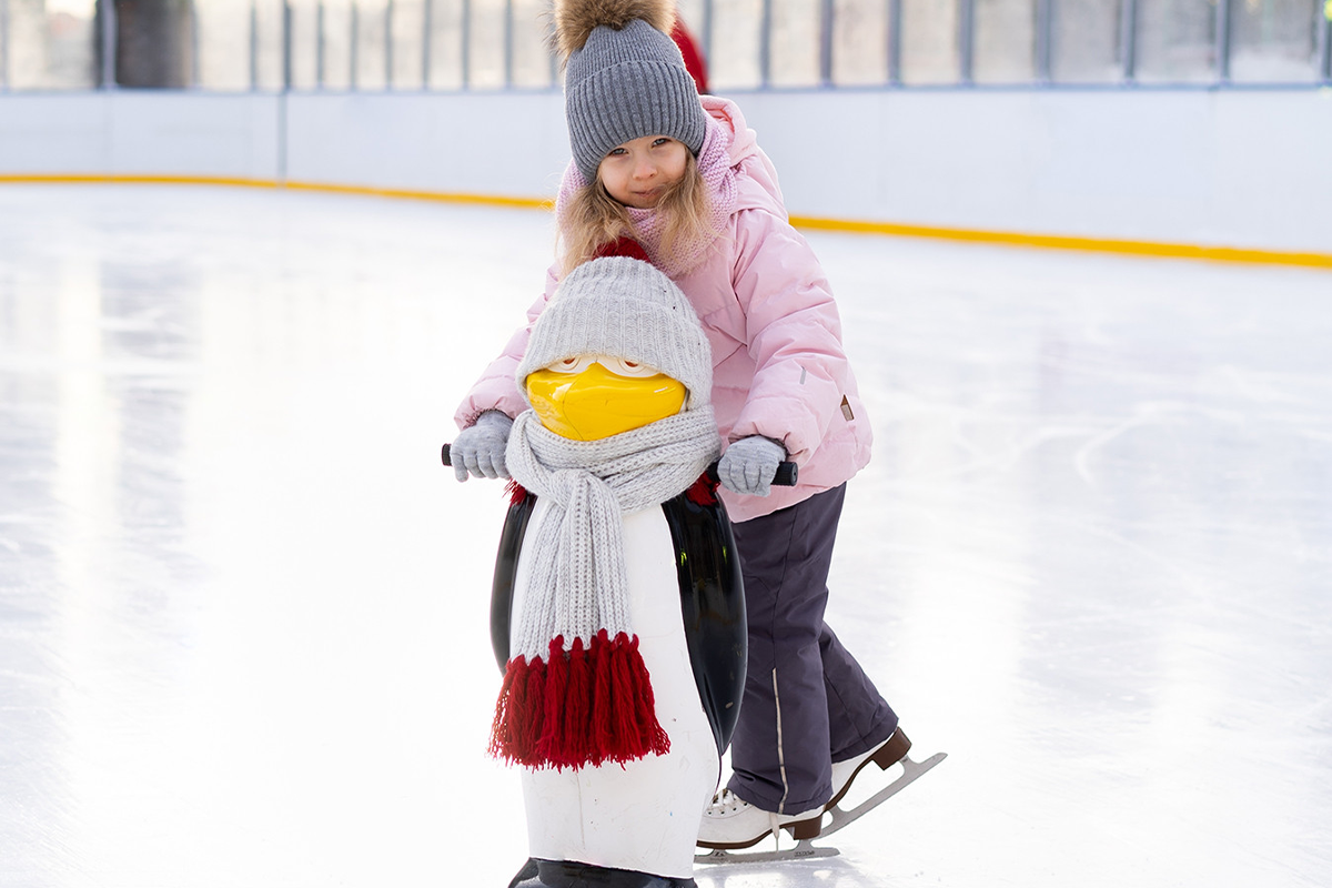 Schaatsen incl. schaatshuur bij Winterfeest op het Marktplein
