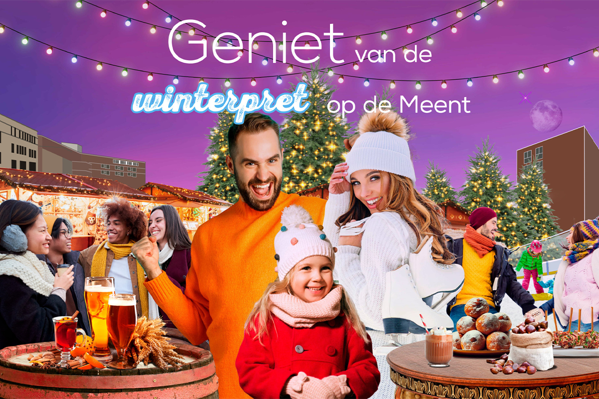 Schaatsen incl. schaatshuur bij Winterfeest op het Marktplein