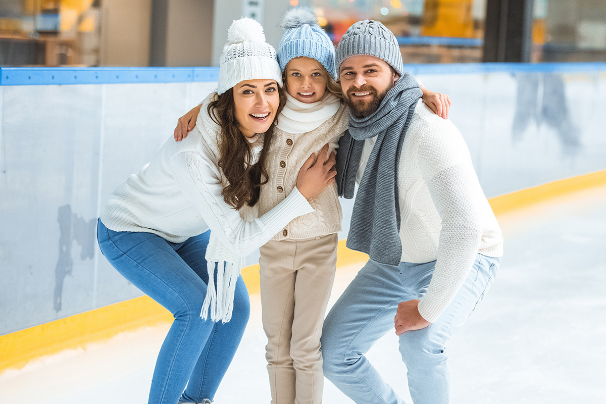 Schaatsen incl. schaatshuur bij Winterfeest op het Marktplein