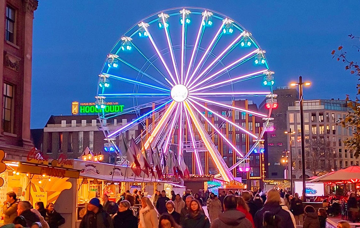 Schaatsen Winterstad Groningen + consumpties + entree reuzenrad en trein