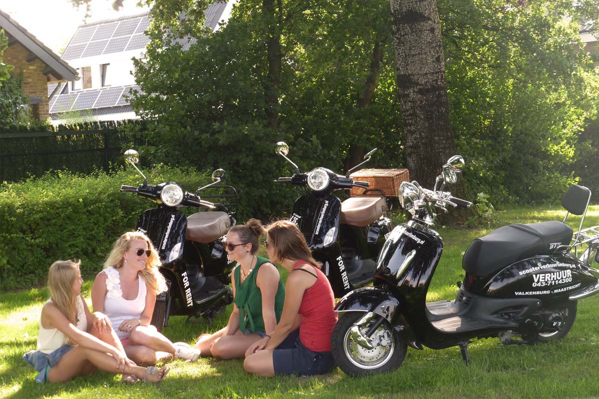 Scooter huren (hele dag) Scooterverhuur Limburg
