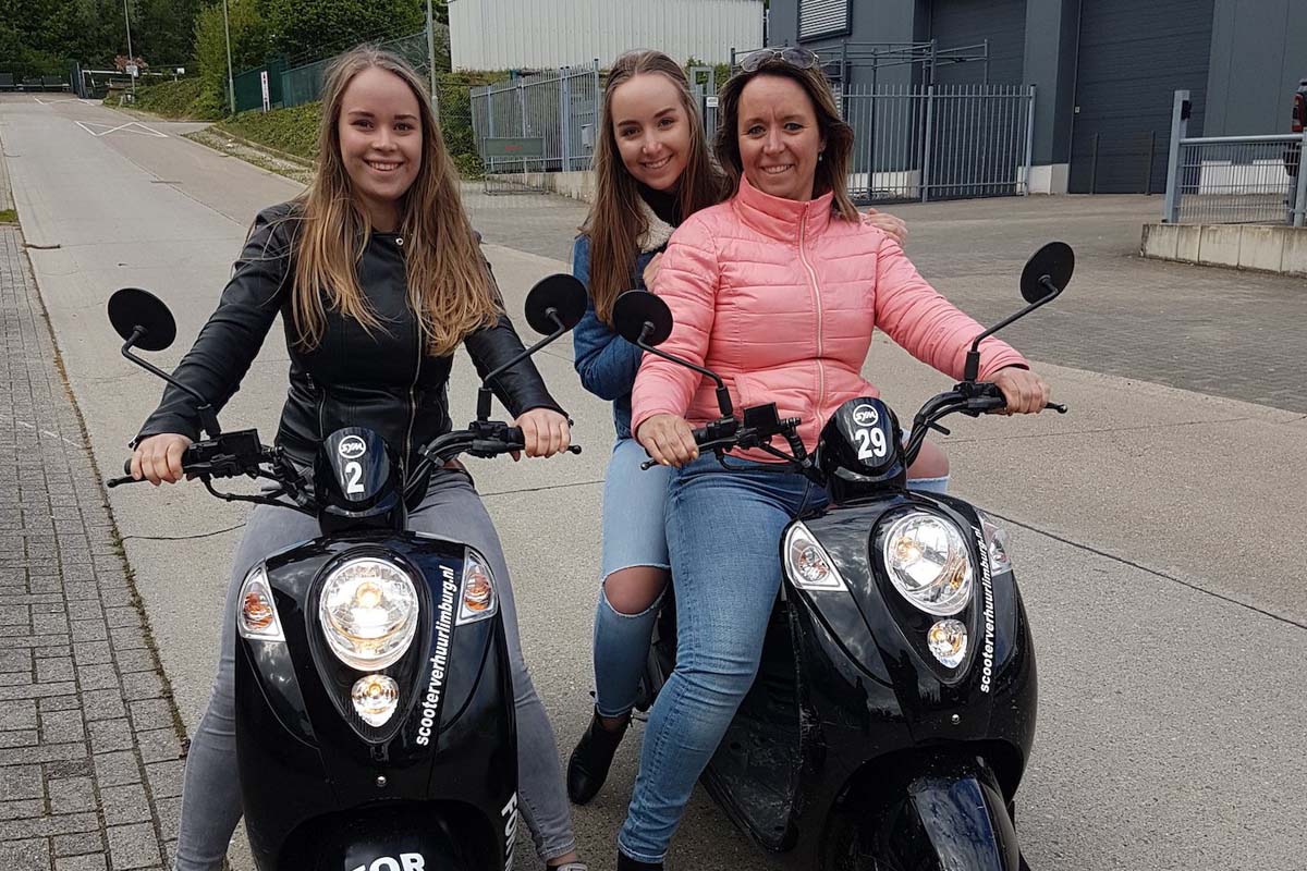 Scooter huren (hele dag) Scooterverhuur Limburg
