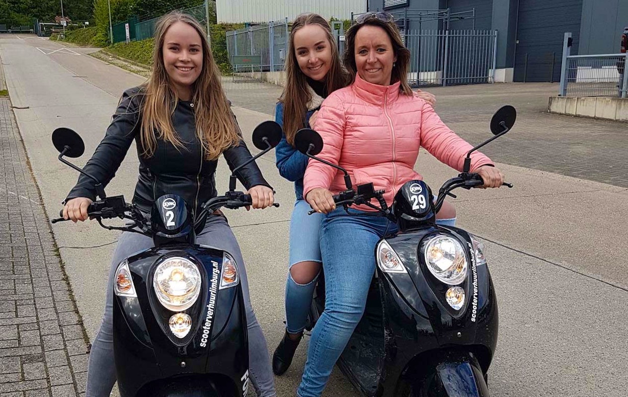 Scooter huren (hele dag) Scooterverhuur Limburg