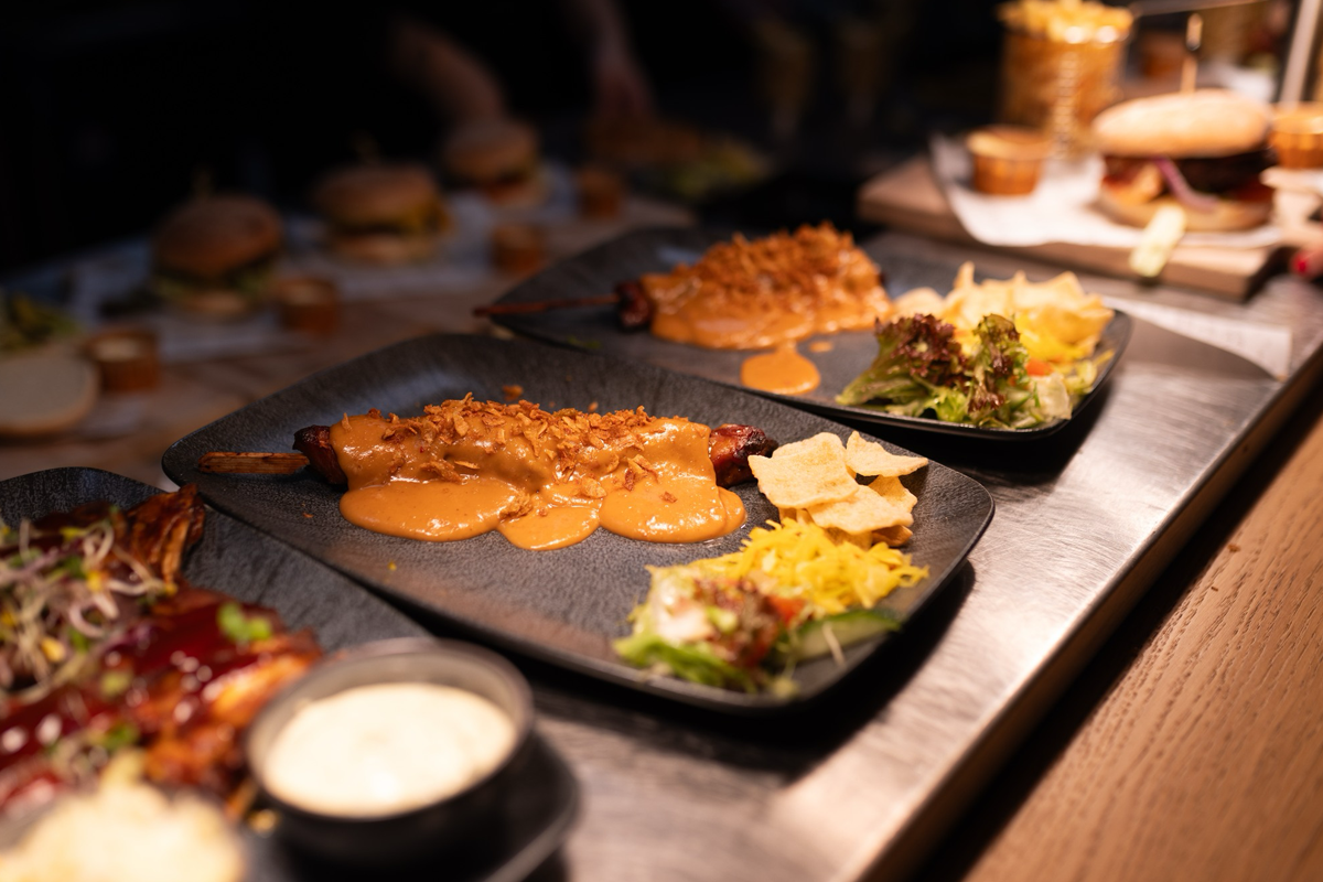 3-gangen shared dining bij The Boules Club