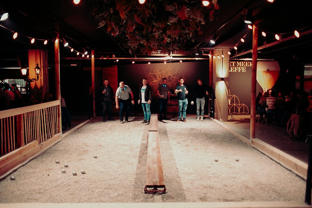 3-gangen shared dining bij The Boules Club