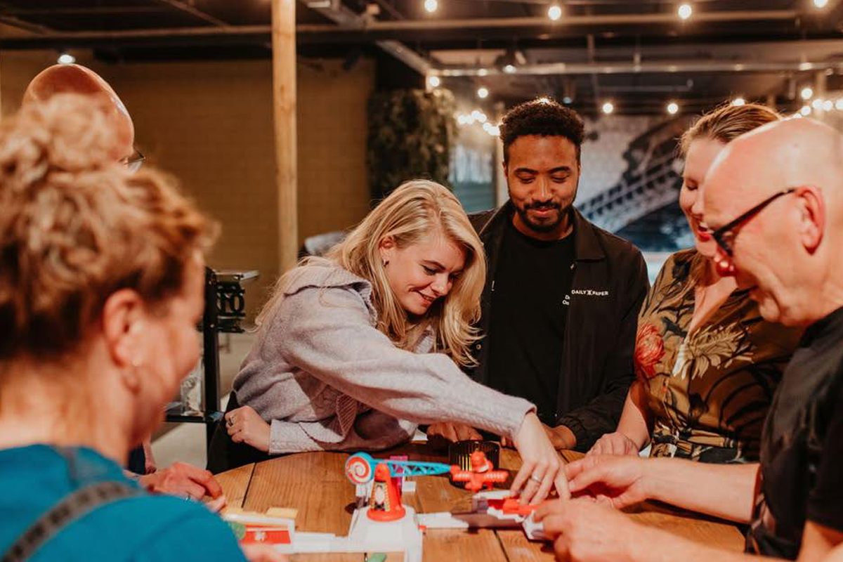 3-gangen shared dining bij The Boules Club