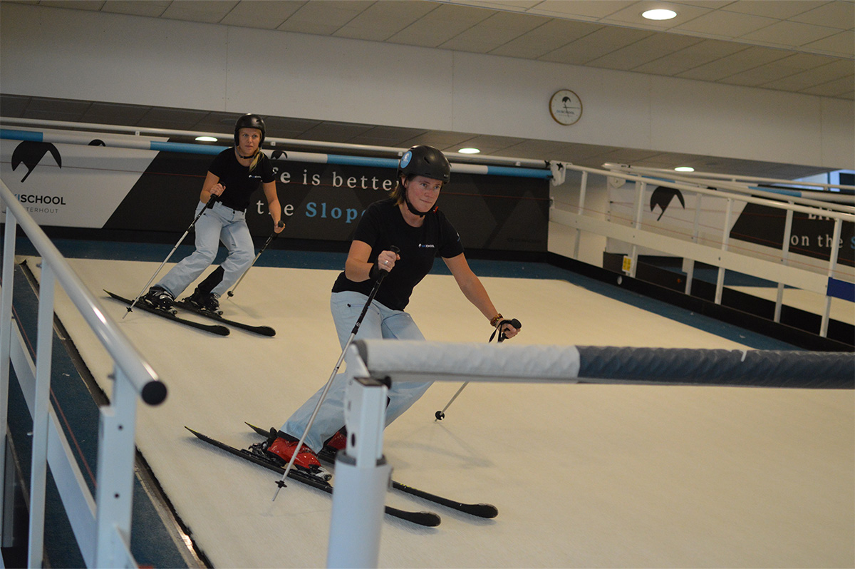 Ski- of snowboardles bij Skischool Oosterhout