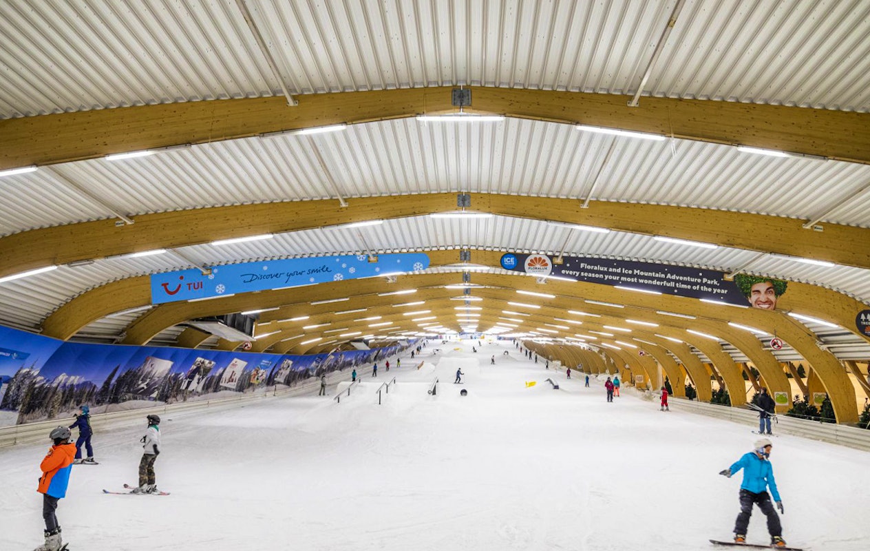 Ski ou snowboard au parc aventure Ice Mountain