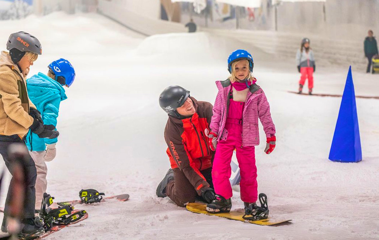 Ski ou snowboard au parc aventure Ice Mountain