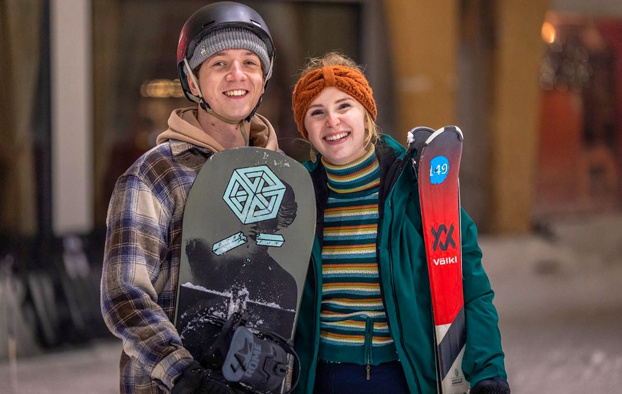 Ski ou snowboard au parc aventure Ice Mountain