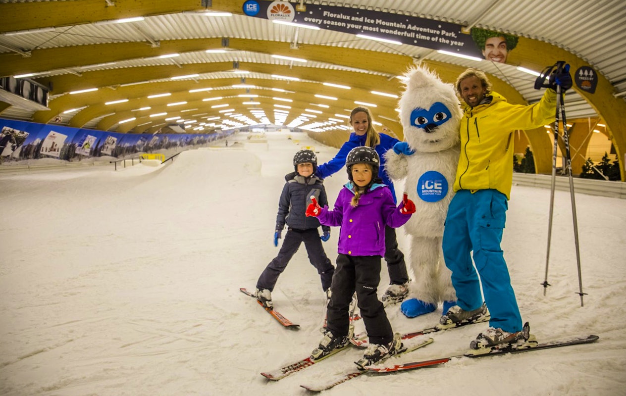 Ski ou snowboard au parc aventure Ice Mountain