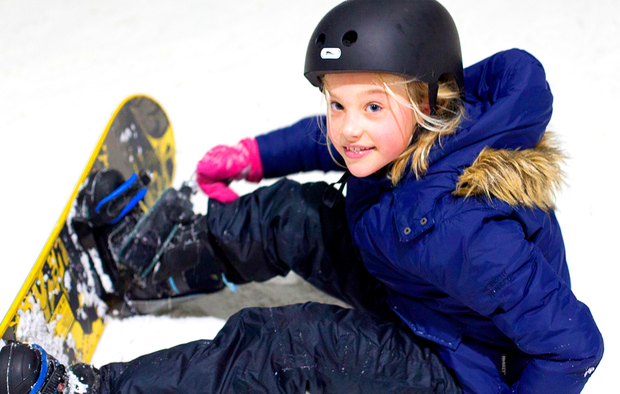 Skiën of snowboarden op de sneeuwbaan van De Uithof 