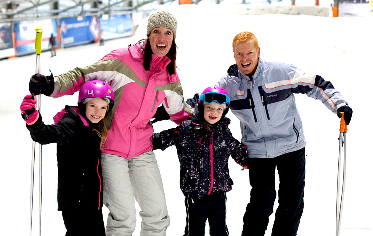 Skiën of snowboarden op de sneeuwbaan van De Uithof 