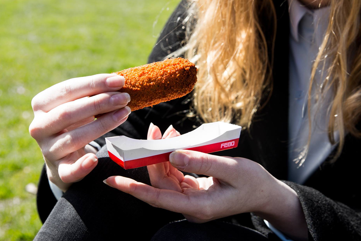 Snack naar keuze voor €1,- bij FEBO Kersenboogerd