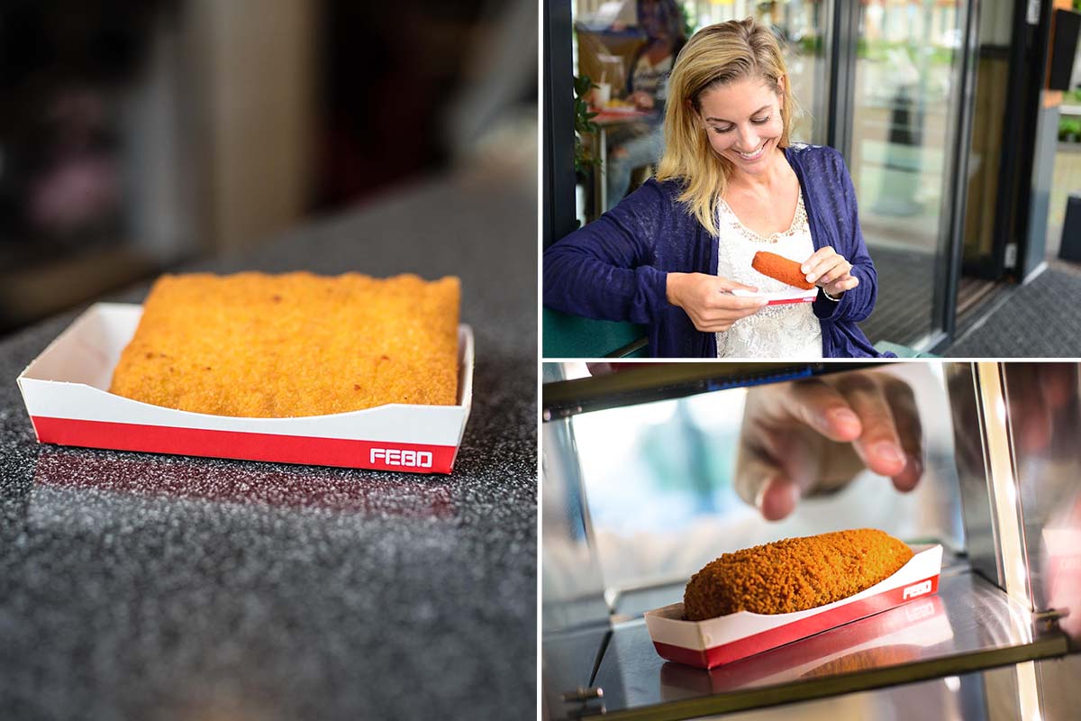 Snack naar keuze voor €1,- bij FEBO Kersenboogerd