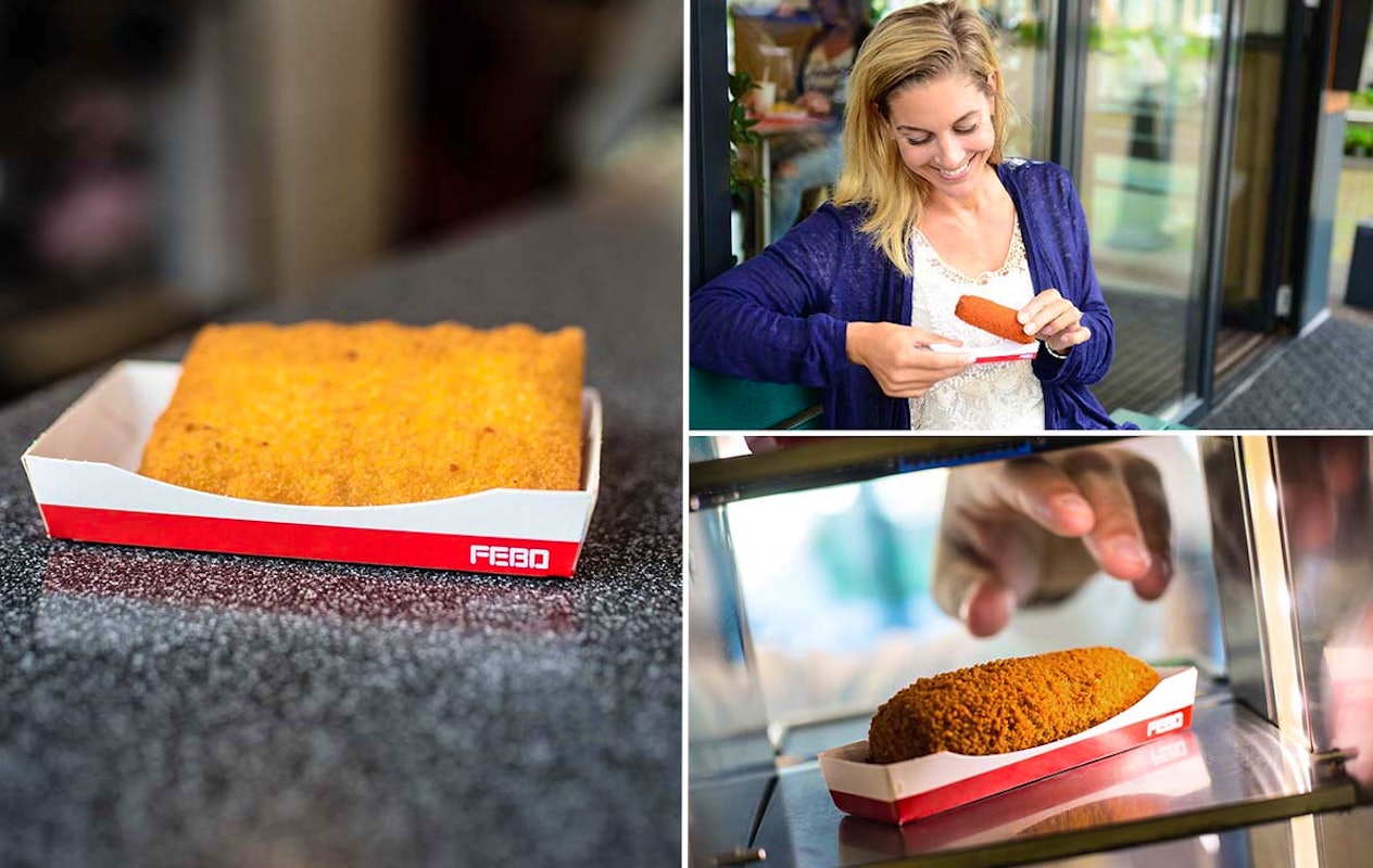 Snack naar keuze voor €1,- bij FEBO Kersenboogerd