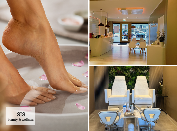 Spa-pedicurebehandeling bij SIS beauty & wellness (30 min)
