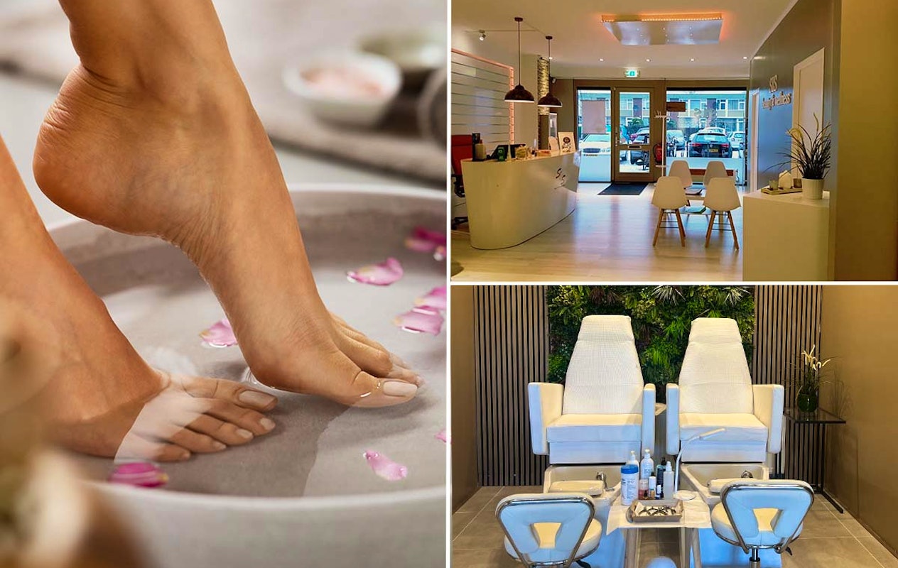 Spa-pedicurebehandeling bij SIS beauty & wellness