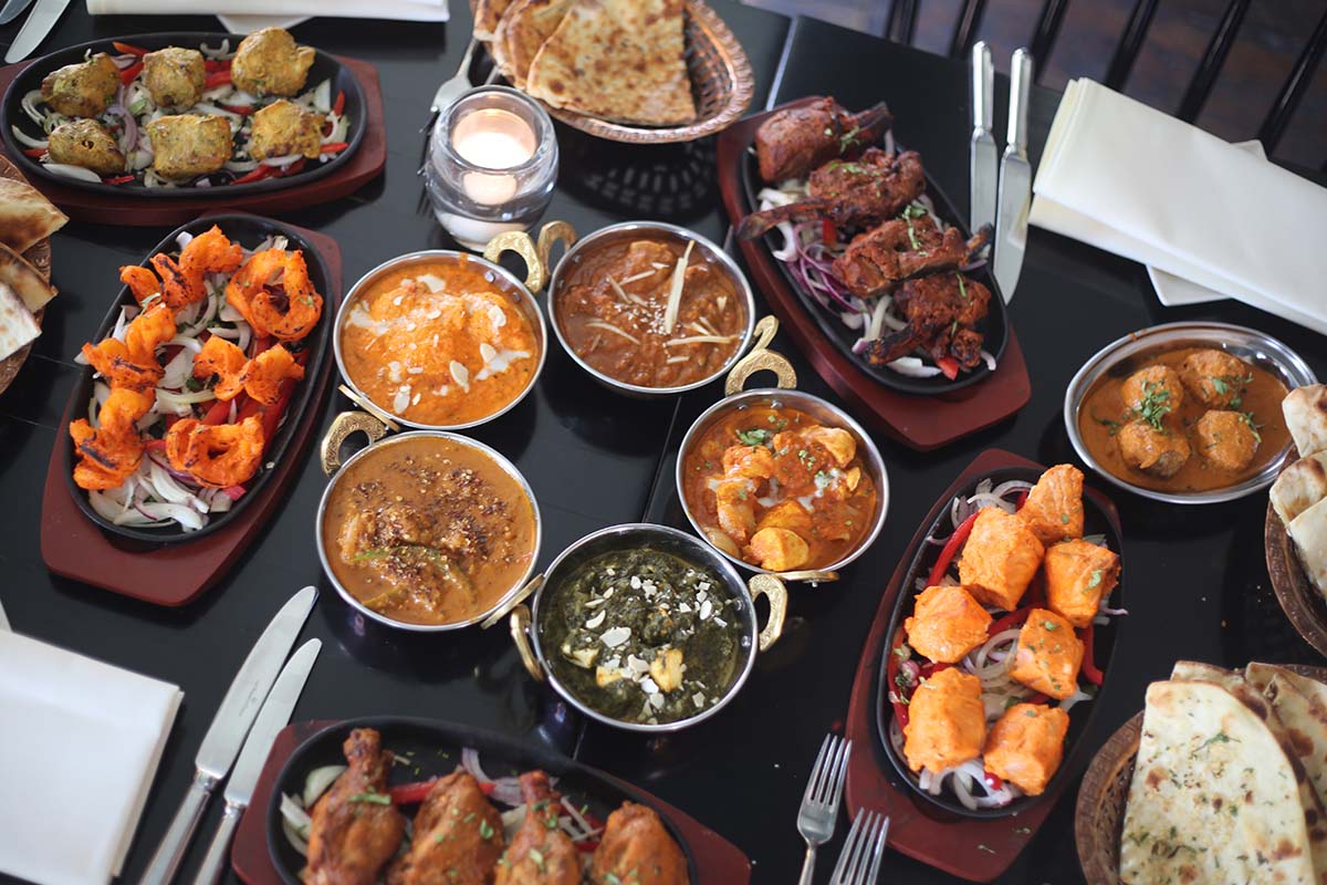 2-gangen shared dining van de chef bij Kathmandu Kitchen