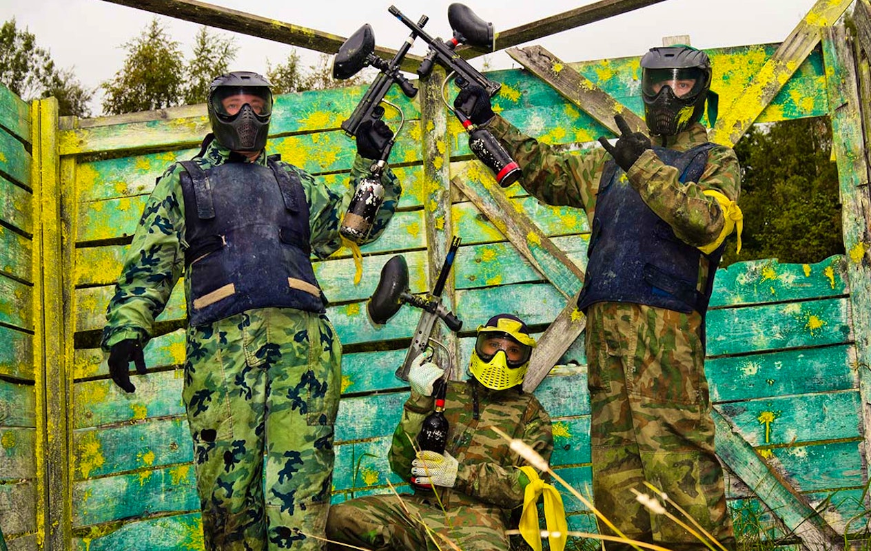 2,5 uur paintball bij Fundustry