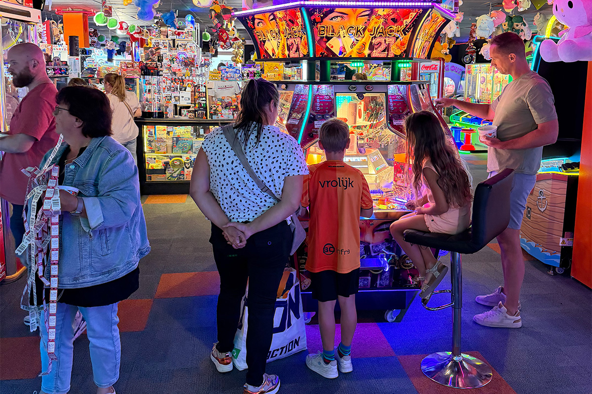 Speelmunten voor de Kermispusher + evt. arcadehal bij Let's Play-It