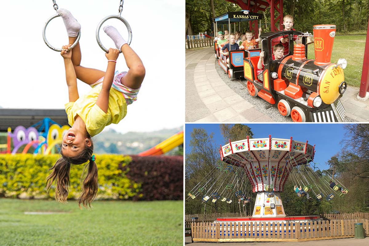 6 speelmunten Lunapark bij de Pyramide van Austerlitz