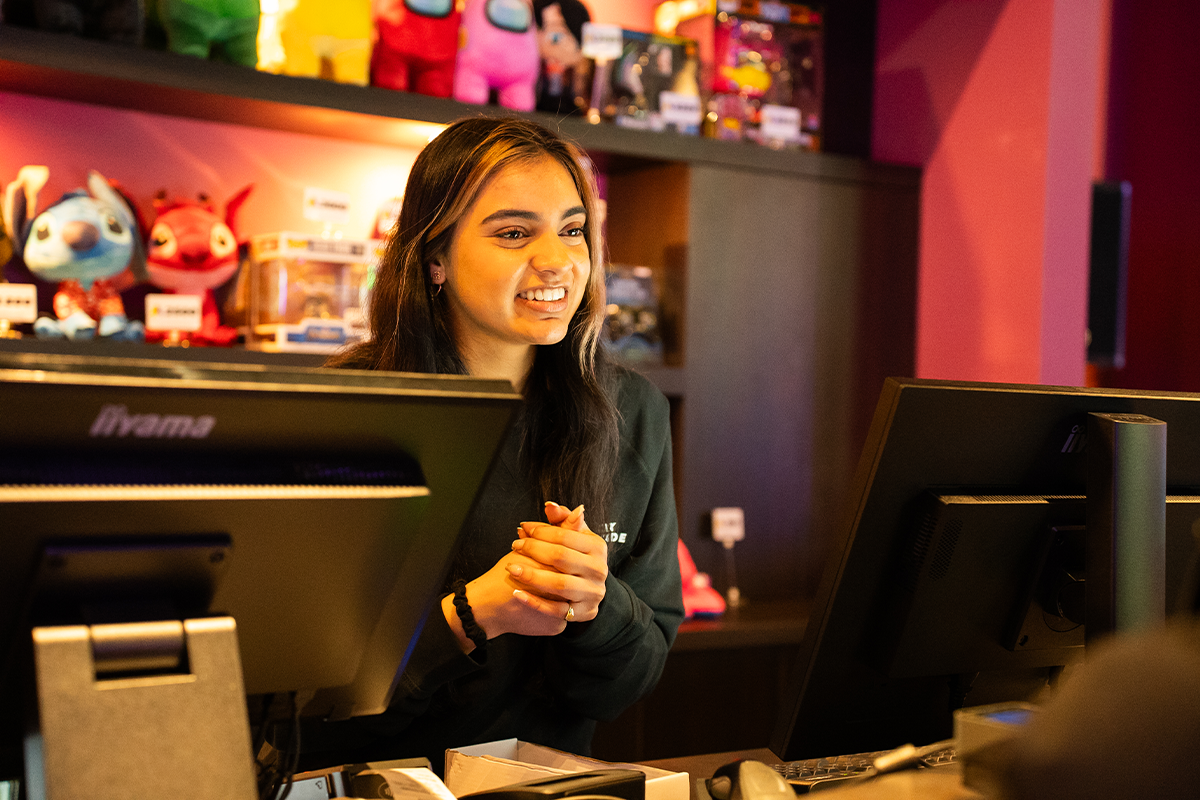 Speeltegoed of arrangement bij Stickx Arcade