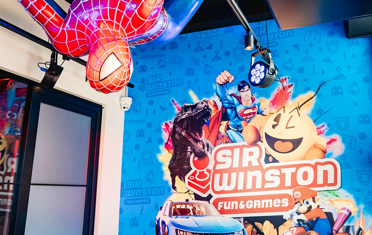 Onbeperkt gamen + frisdrank bij Sir Winston Fun & Games Scheveningen